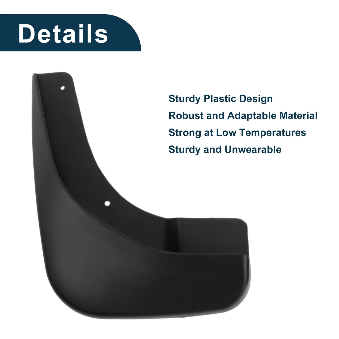 Set of 4 Mud Flaps Splash Guards for Skoda Octavia (2007–2014)