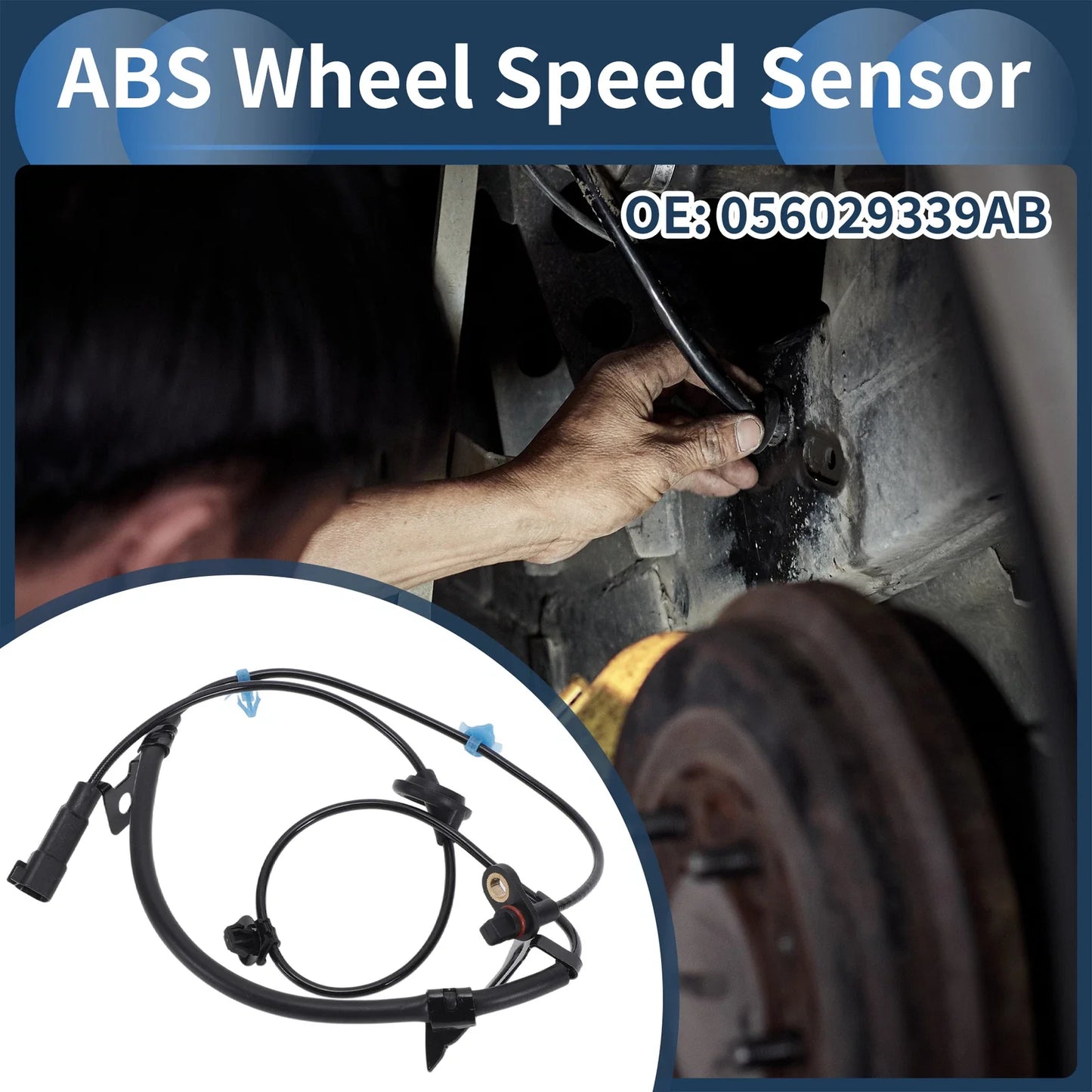ABS Wheel Speed Sensor for Dodge Avenger Rear Left (2008-2014)