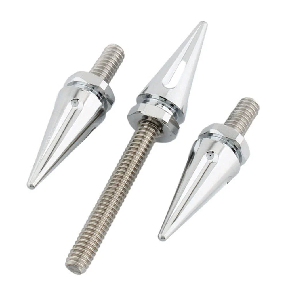 3 x Windshield Chrome Screws for Harley Electra Glide, Street Glide (2014+)