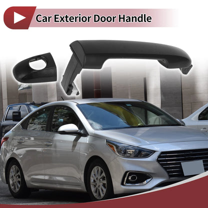 Car Door Handle Grip for Hyundai Sonata (2005–2010) Front Left No. 826523K000 Black