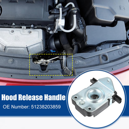 Hood Latch Lock Actuator Assembly for BMW 323Ci (2000–2006)