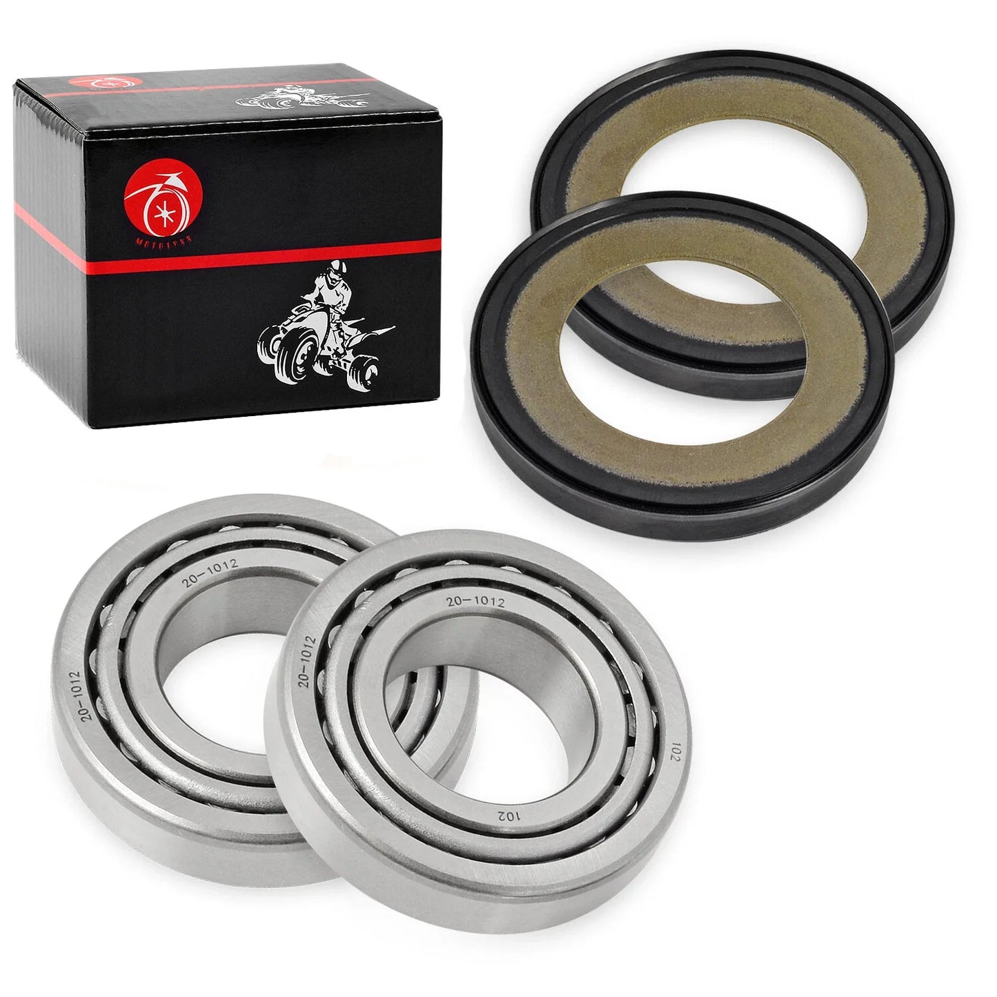 Steering Stem Bearing Kit for Harley-Davidson FLT FLHT FLTR FLHR (1984-2013)