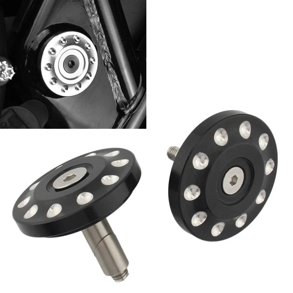 Frame Hole Cap Cover Plug for STREET Twin SCRAMBLER 1200 BOBBER T120 (2016-2024)