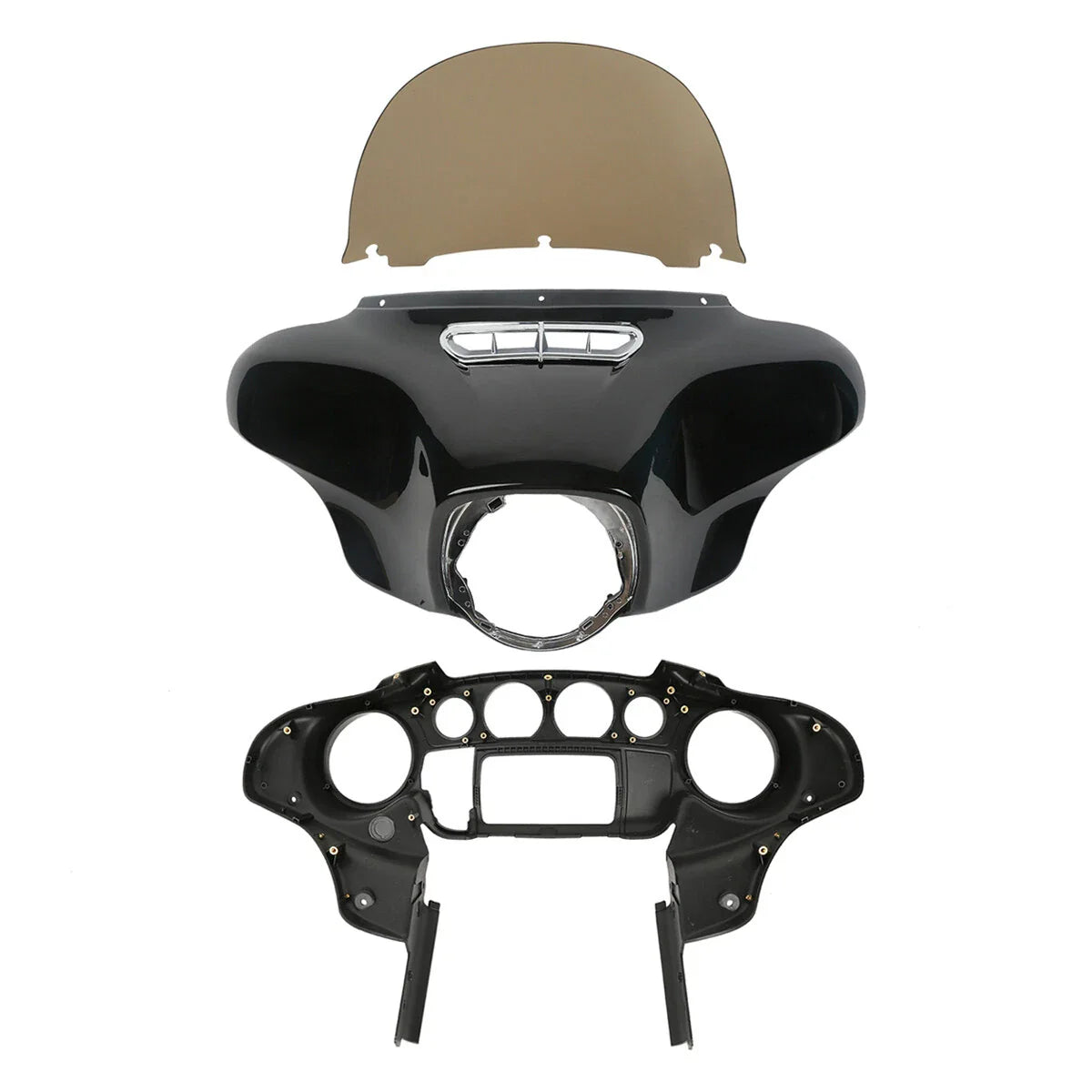Smoked 12.5" Windshield & Fairings for Harley Touring (2014-2024)