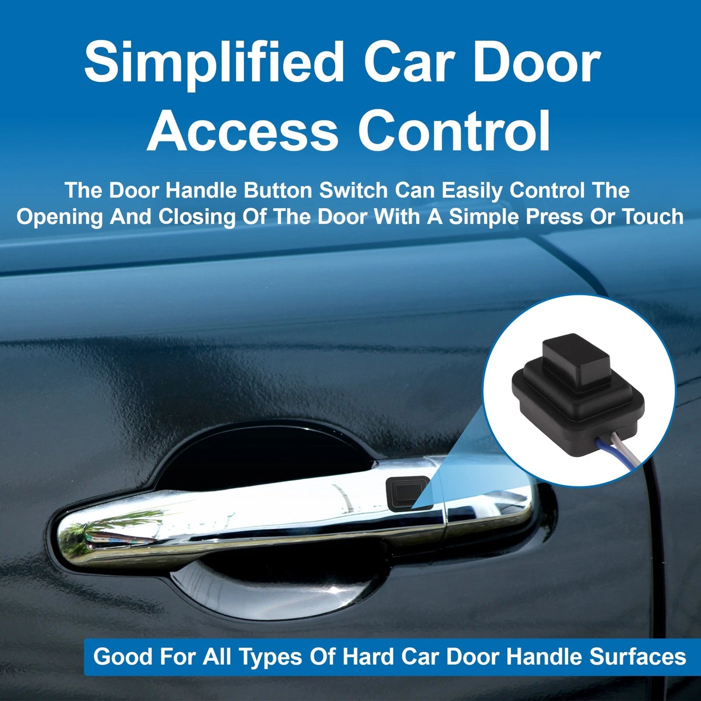 Front Right Door Handle Button Switch for Hyundai Ioniq (2016–2020) 82661-G2720