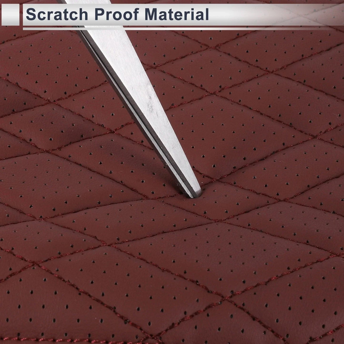 1 Pc Center Console Cover for BMW X1 (2016-2022) Wine Red