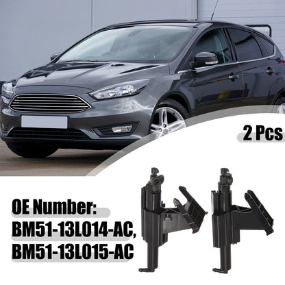 2X Headlight Washer Nozzle Jet for Ford Focus MK3 (2011–2018)