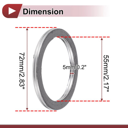 Exhaust Manifold Gasket for ID 55mm (Exhaust Donut Muffler Ring)