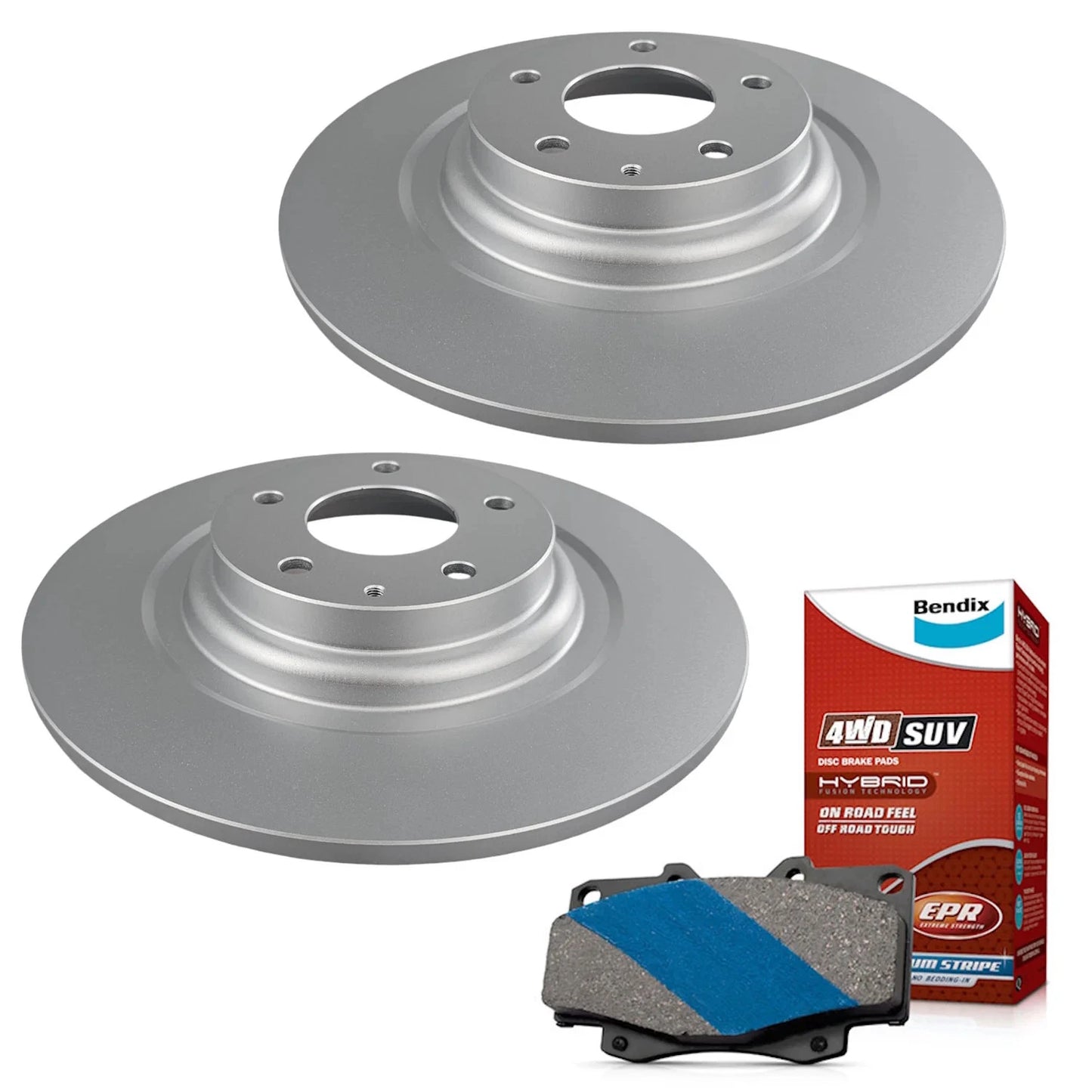 Bendix Rear Brake Pads and Rotors for Mazda CX-8 (2017–2023)