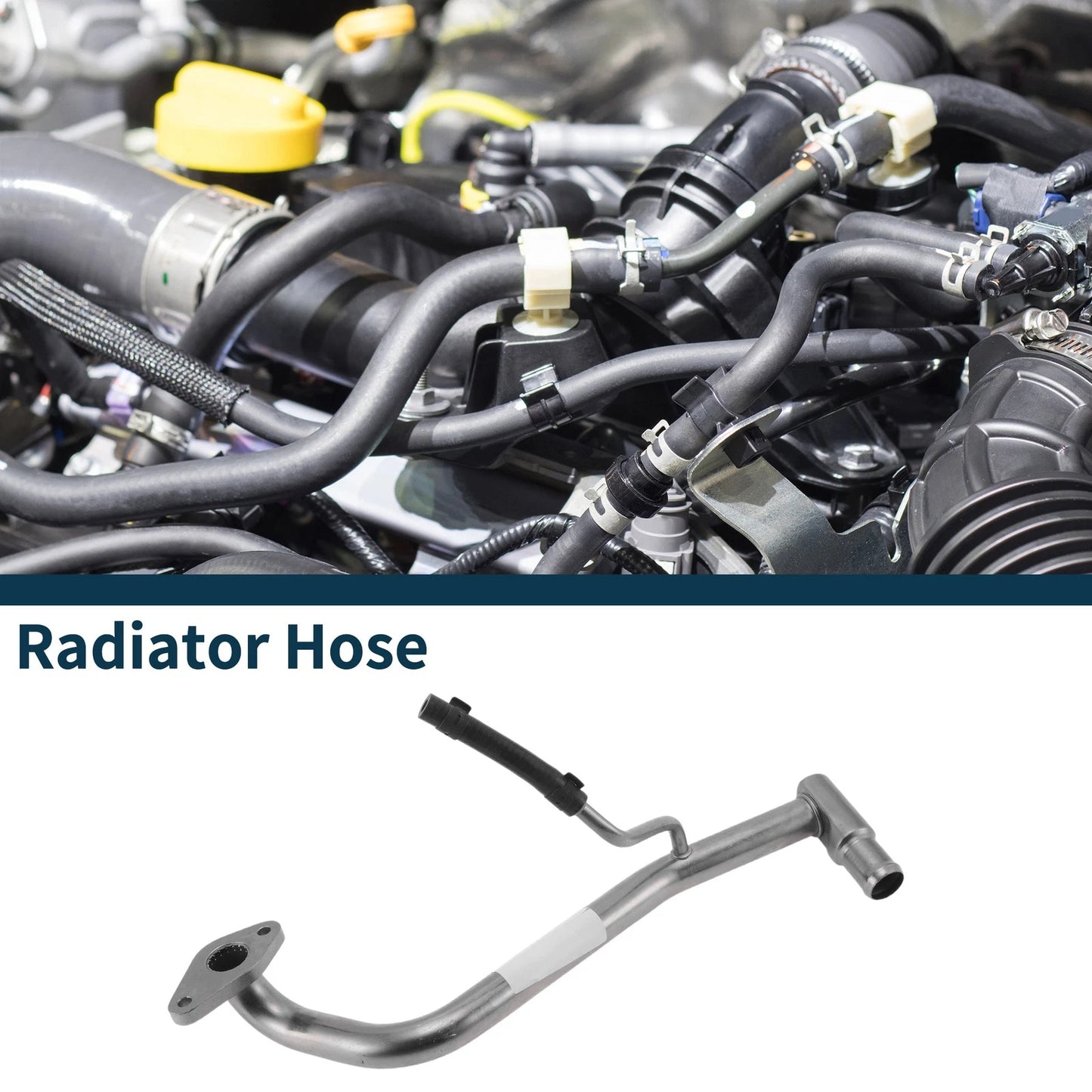 Radiator Hose for Chevrolet Malibu 2.0L Gas (2013–2022) OE 12683115/12634748