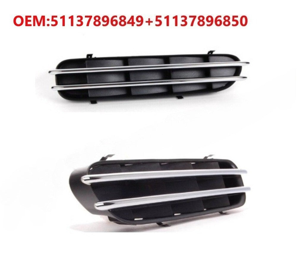Set of 2 Front Wing Grille Cover Panels for BMW E60 M5 (2005–2010)