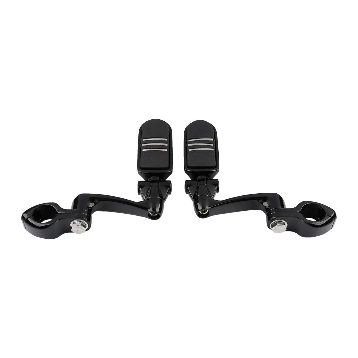 1-1/4 in Highway Engine Guard 360 Adjustable Footpegs for Harley Touring