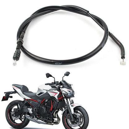 Black Motorcycle Brake Clutch Cable for Kawasaki Z900 (2017-2022)