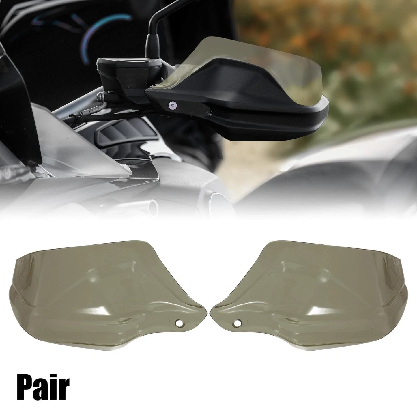 Handguard Protector for BMW R1250GS Windshield Guard Brown