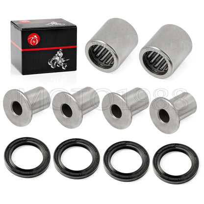 Front upper A-arm bushing & shaft kit for Suzuki LT-Z400 LTZ400 (2003–2006)