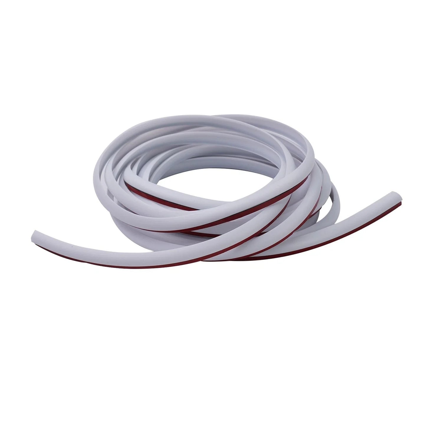 Rubber Sealing Strip White Inclined T-Shaped Weatherproof Accessories for Car