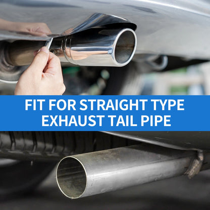 1 Pc Slant Cut Exhaust Tip 4.7" Inlet for Honda Accord (2008-2012)