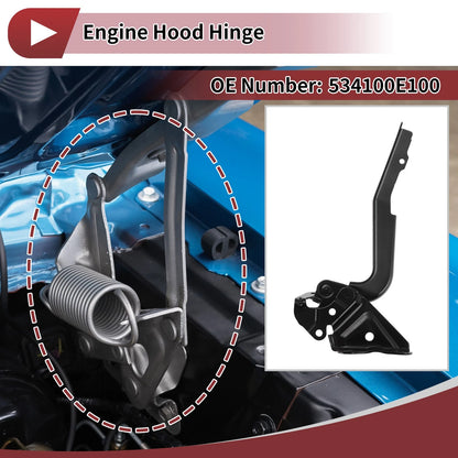 Hood Hinge for Toyota Highlander (2009–2015) Right Side 1 pcs