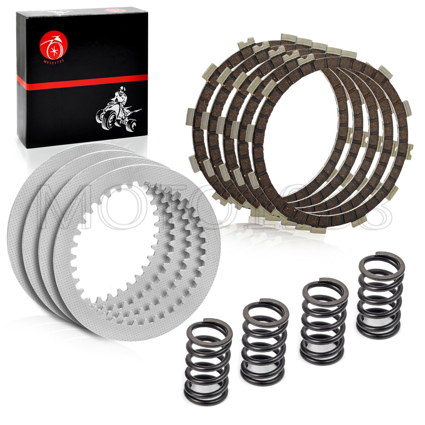 Clutch Friction Plates & Gasket Kit for Kawasaki Bayou 300 (1986–2004)
