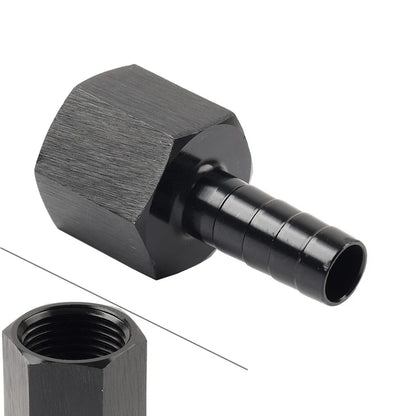 3/8" Hose Barb Fuel Line Push On Swivel Fitting Adapter for AN8 (N/A)