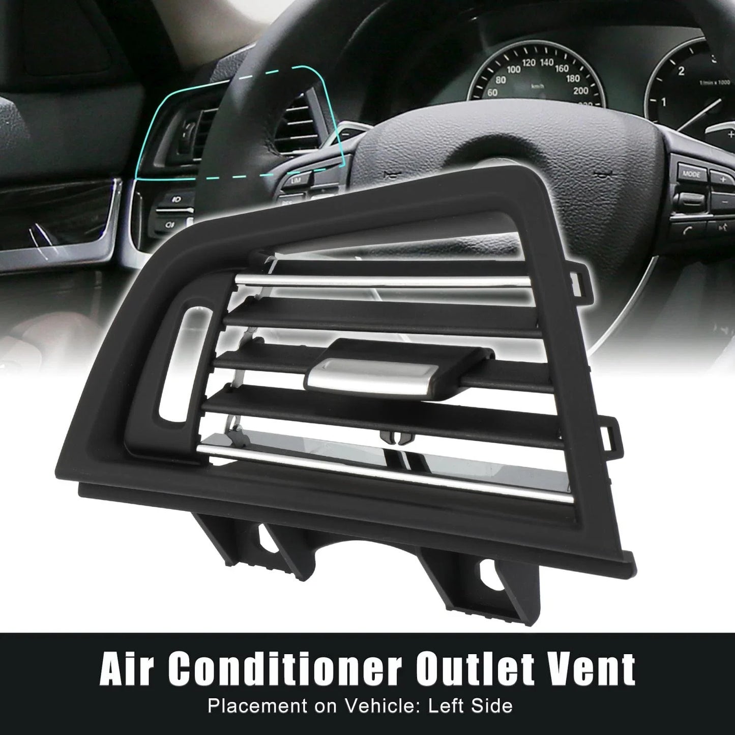 Front Left A/C Vent Grille for BMW 5 Series