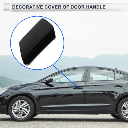 Front Left Door Knob Cover for BMW 7-Series G11 G12 (2017–2022) No. 51217474681 Black