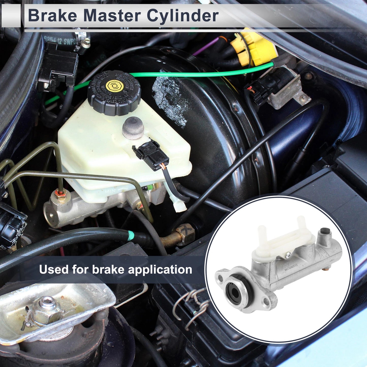 Brake Master Cylinder No. 4720108010 for Toyota Sienna (1998–2002) Aluminum Alloy