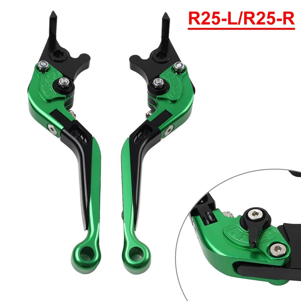 CNC Folding Extendable Brake Clutch Levers for Yamaha YZF R3 R25 MT-03 (2015–2023)