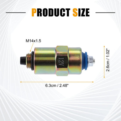 Fuel Cut-off Shut Off Solenoid Valve 12V for Fiat Fiorino (1988–1996)