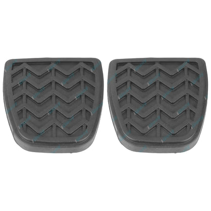 2 x Clutch & Brake Pedal Pads for Toyota Hiace KDH201 3.0L Diesel (2006-2018)
