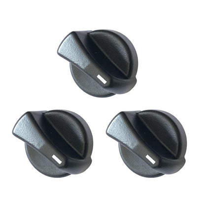 3 x AC Heater Control Knobs for Peterbilt 330 335 379 387