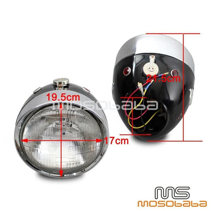 7'' Headlight Housing for MW M1 M1M M1S M72 R12 R75 R51 R61 R66 R71
