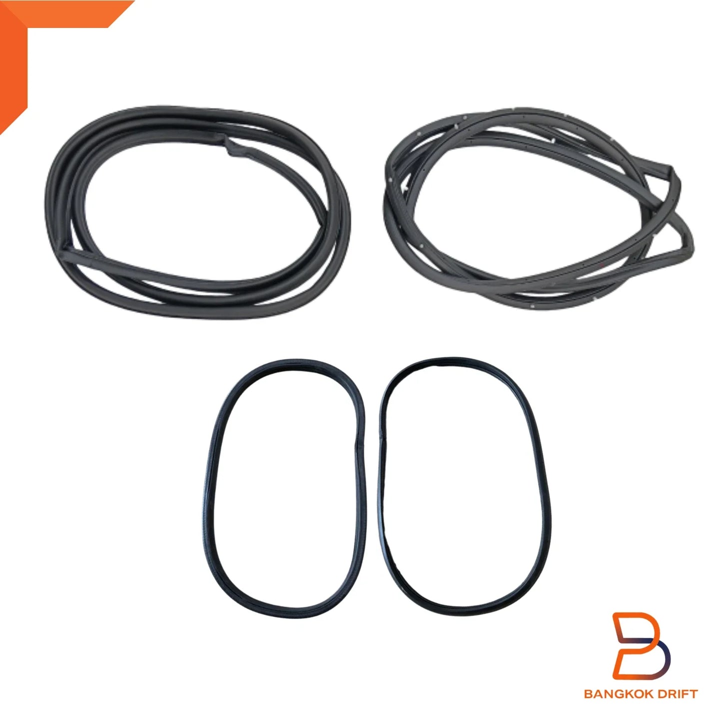 Front Door Weatherstrip Rubber Seal for Holden Rodeo TF (1988-2002)