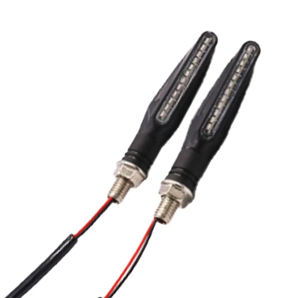 2 x Amber Turn Signal Lights for Motorbike