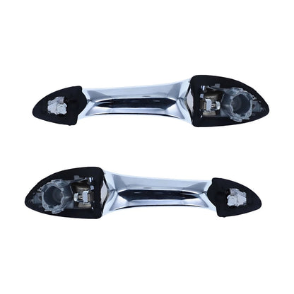 Set of 2 Chrome Door Handles for BMW X5 E53 (2000–2007)