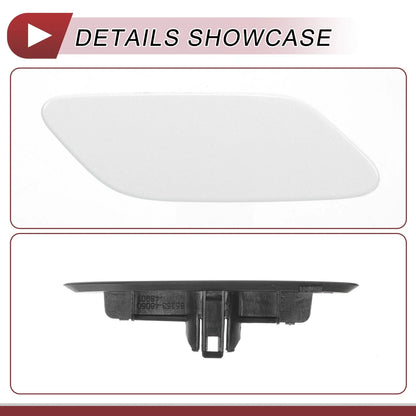 Front Right Washer Nozzle Cover for Lexus RX350 (2019-2022) - White 1 x