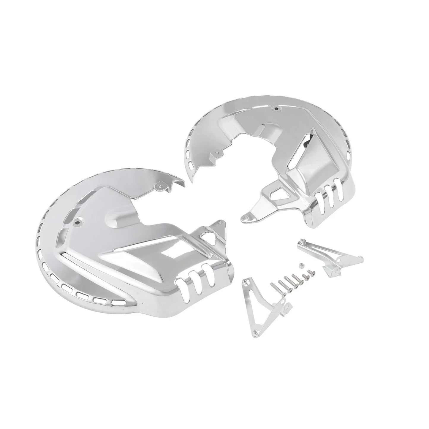 Front Brake Rotor Covers LED for Honda Goldwing 1800 F6B 13-17 (2001-2017)