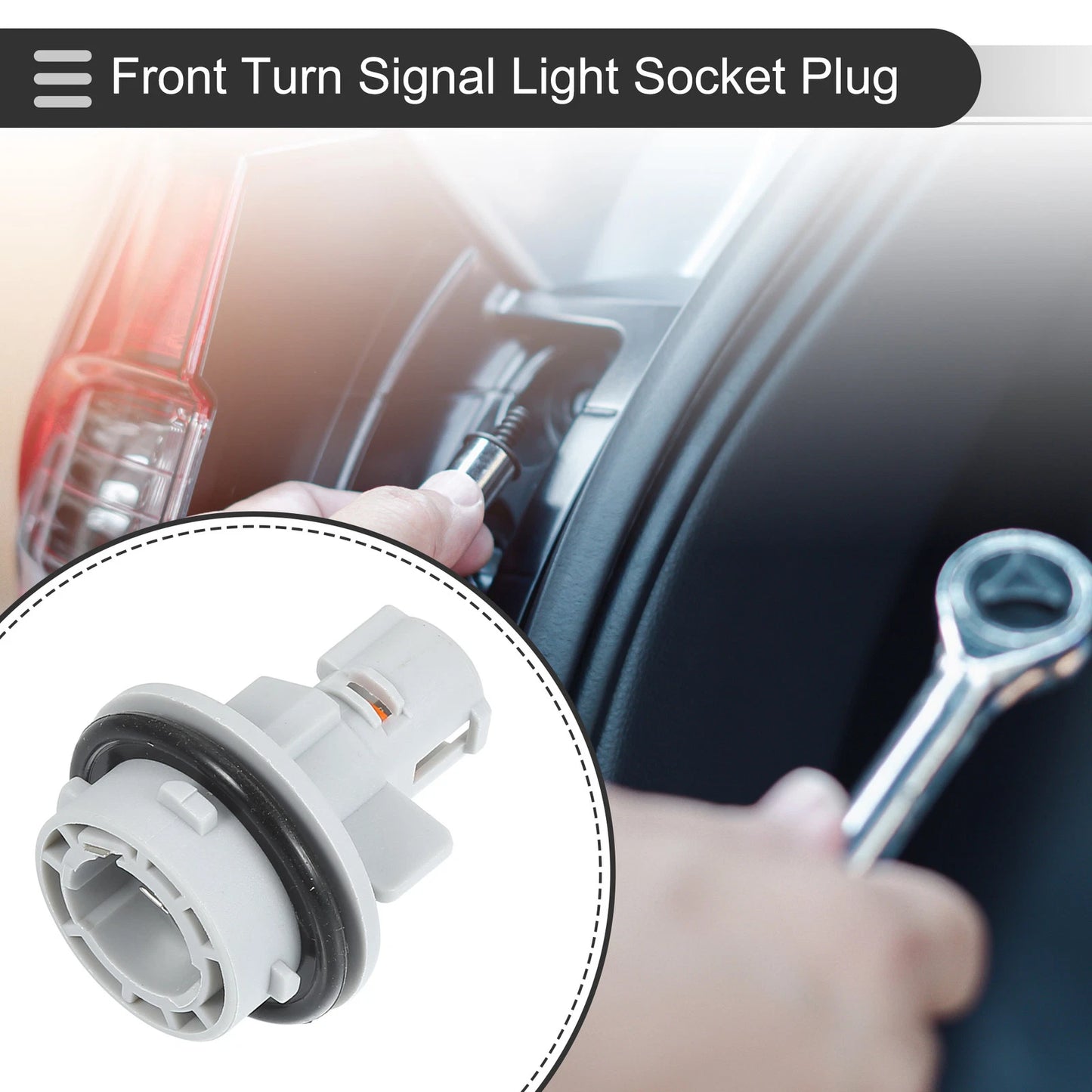 Front Turn Signal Light Socket Plug for Acura RDX (2019–2021) No. 33303ST7J01