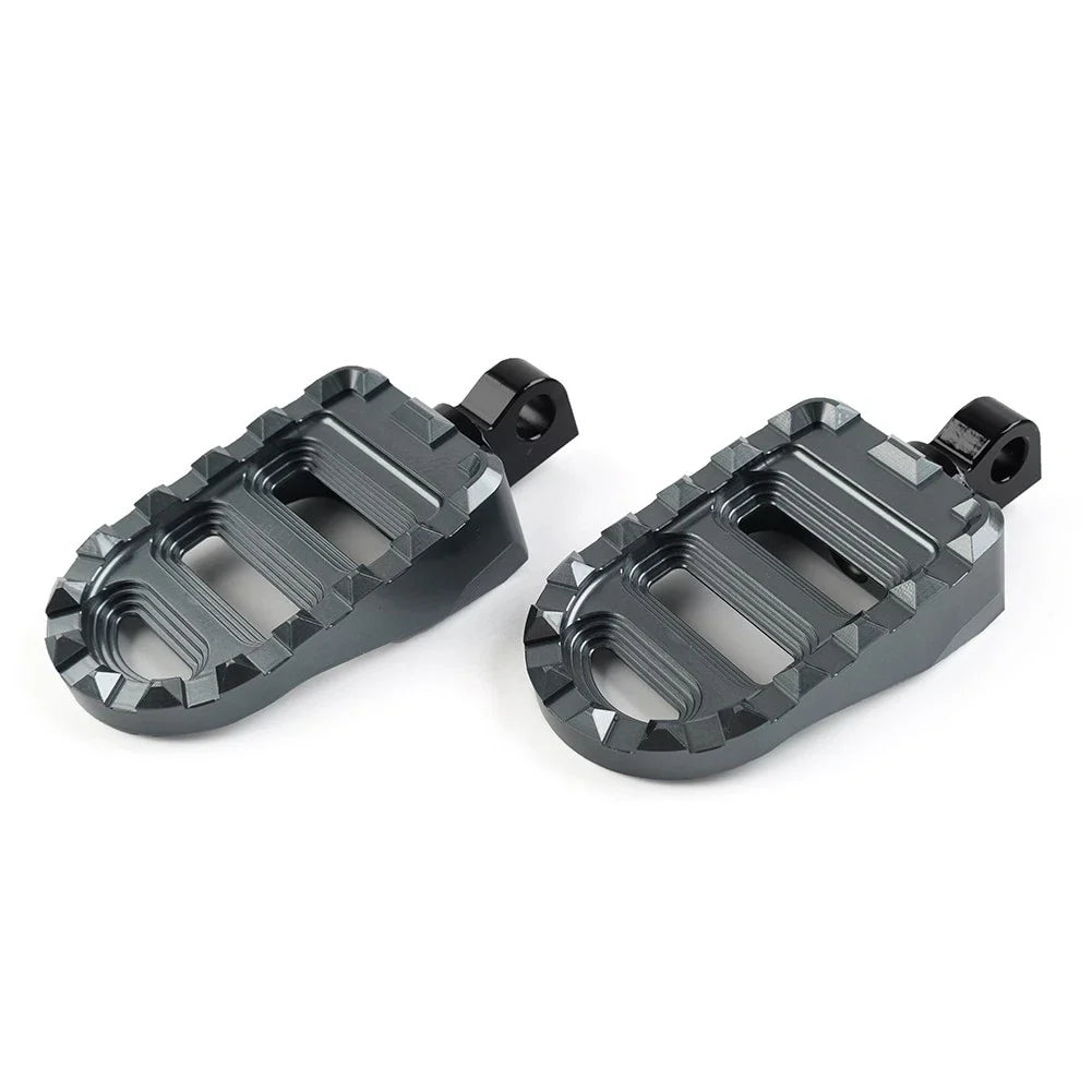 Front Footrests Pegs for Harley Softail Dyna Road King Electra Glide