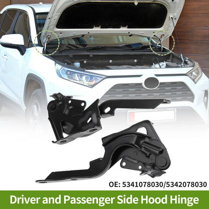 Hood Hinges for Lexus NX200t (2015–2018) Pair No. 5341078030