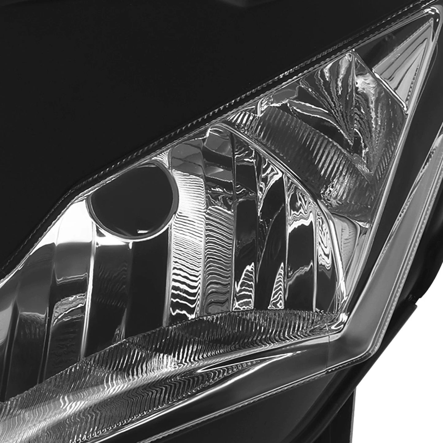 Front Headlight Assembly for Kawasaki Ninja ZX-10R Black (2011-2015)