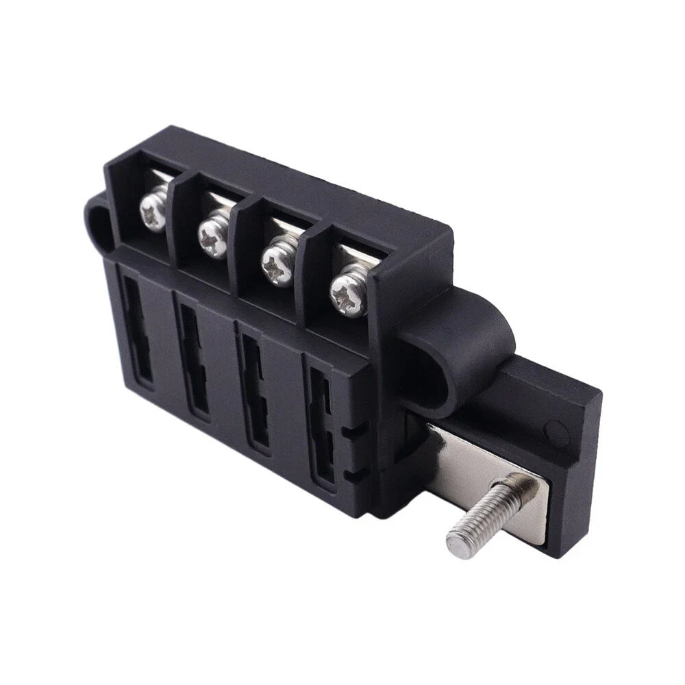 4 Way 32V Circuit Fuse Box Blade Fuses for Car Truck Universal