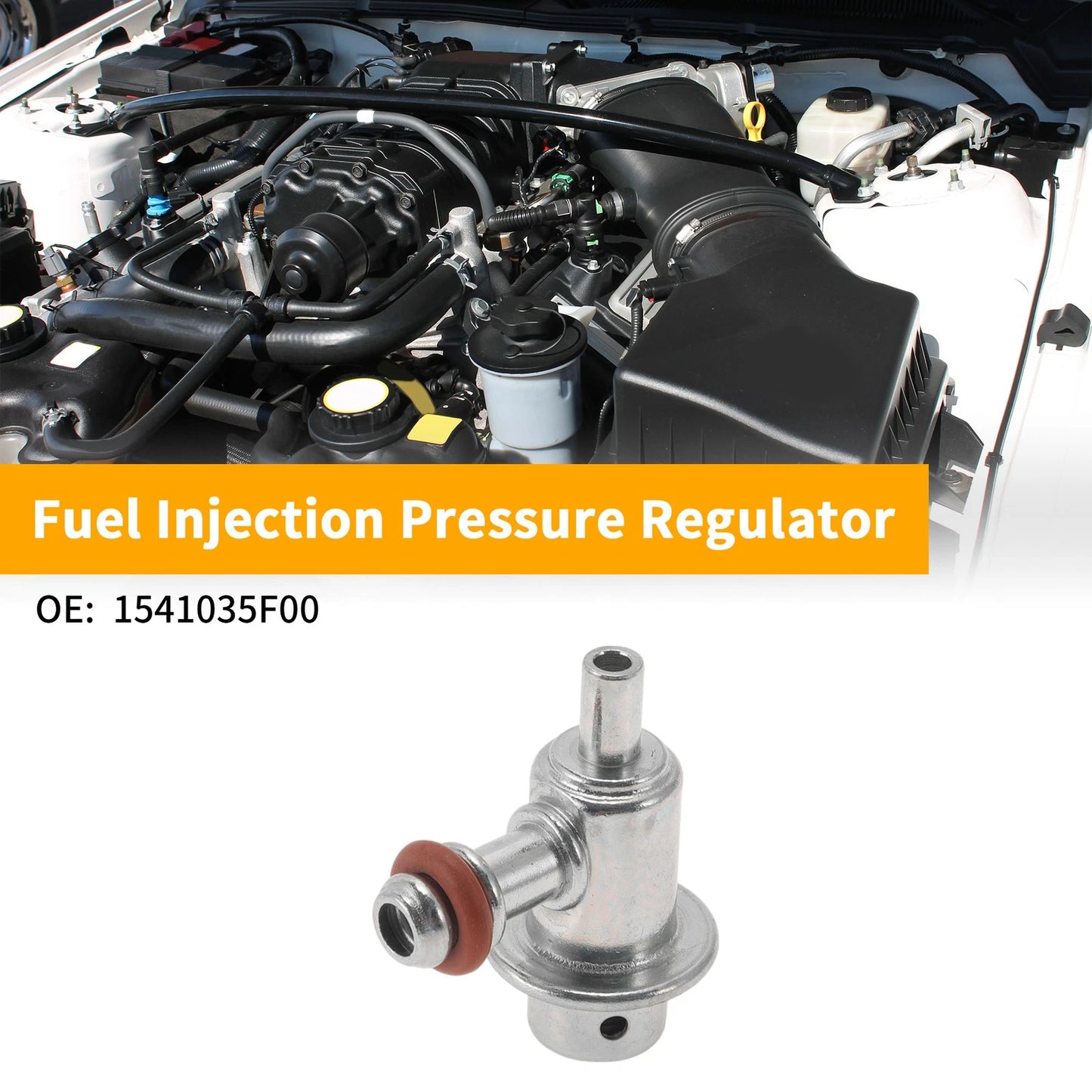 Fuel Pressure Regulator for Suzuki GSX-R600 (2001–2003) No. 15410-35F00 Metal 20-70 Psi