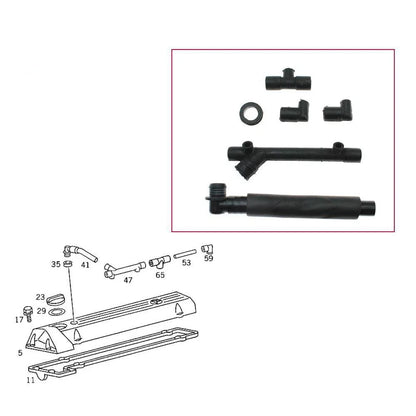 Crankcase Ventilation Hose Connector for Benz W124 W140 W201 W202 W210 W460