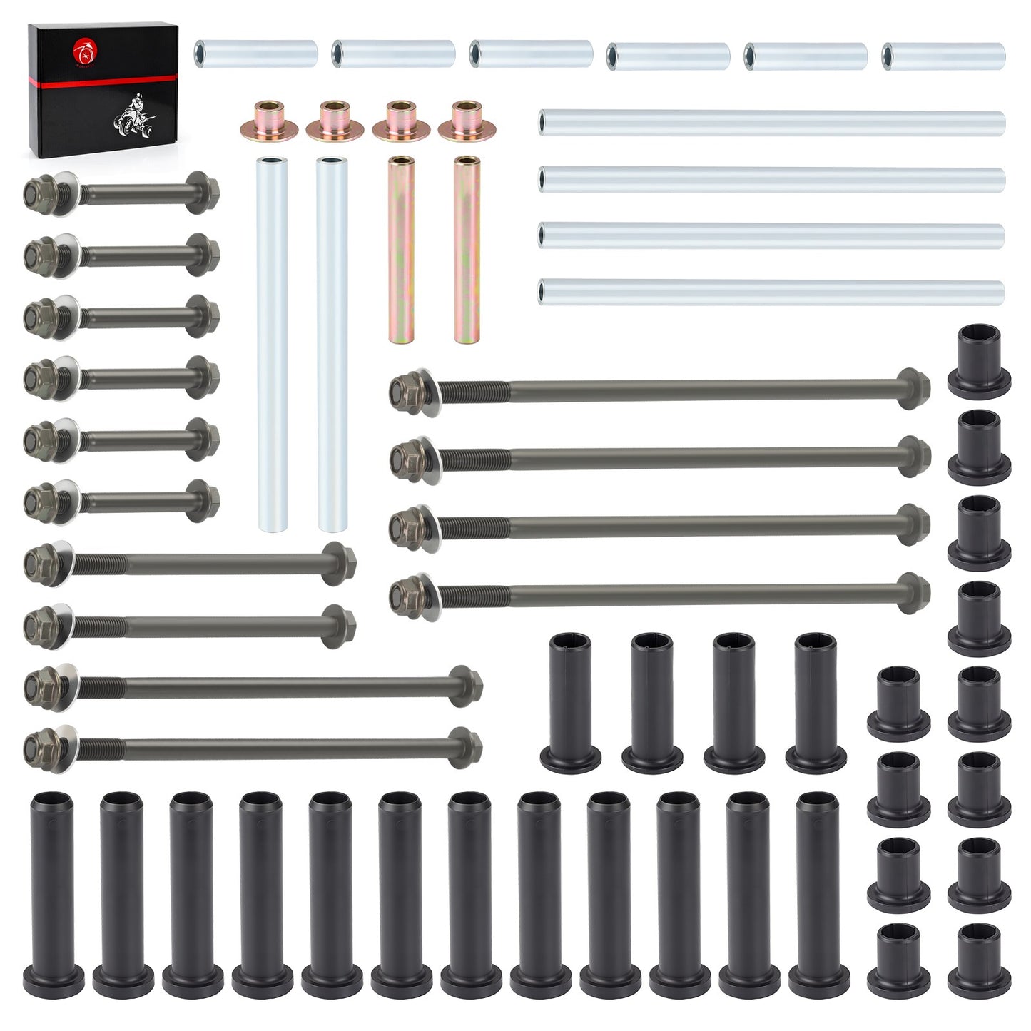 A-Arm Bushing Bolt Kit for Polaris RZR S 800 (2009–2014)