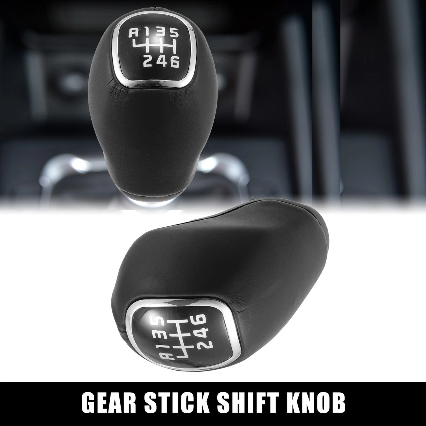 Manual Gear Shift Knob 6 Speed for Kia Rio III (2010–2017), Sportage III (2009–2015)