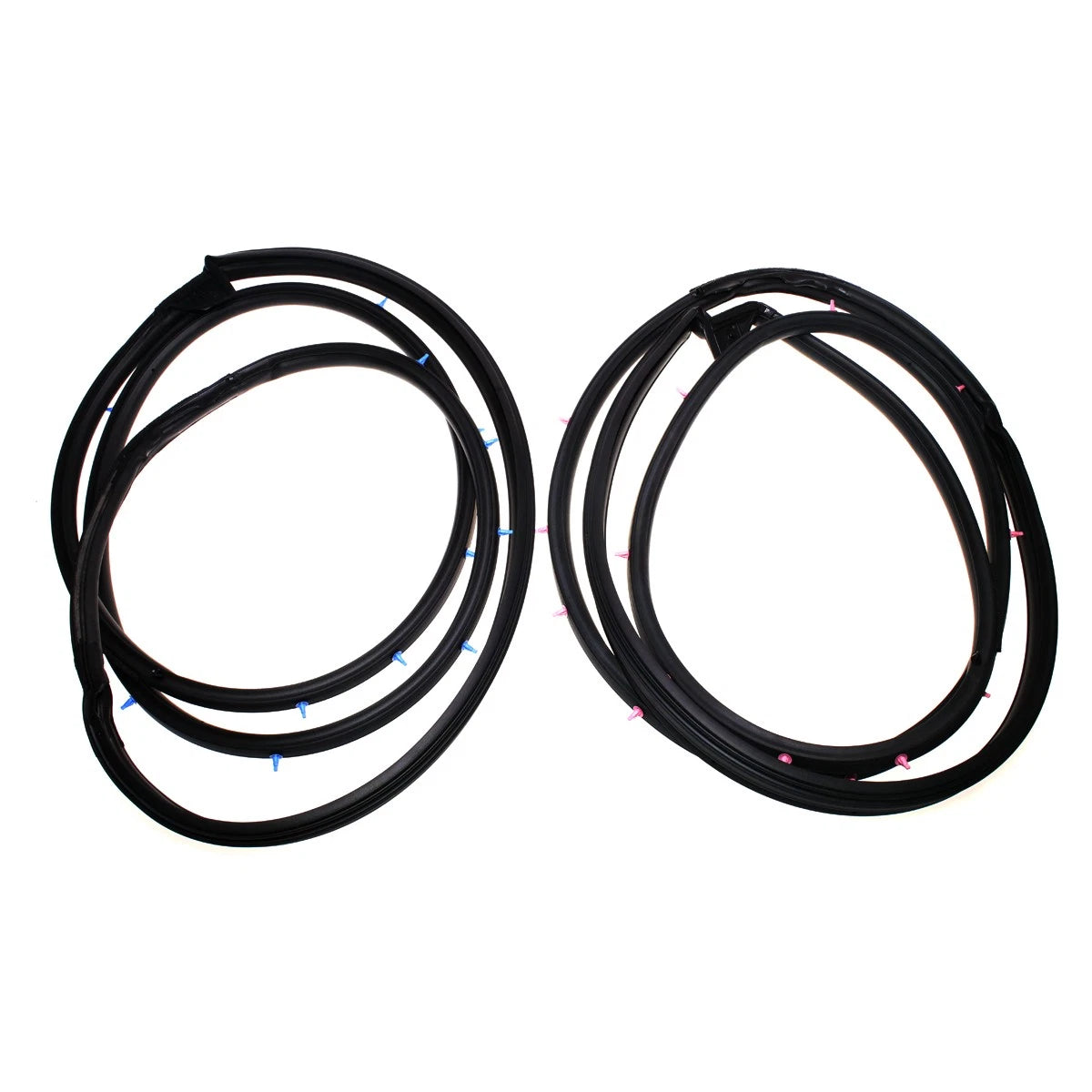Set of 2 Front Door Weatherstrip for Honda Civic Sedan (2006–2010)