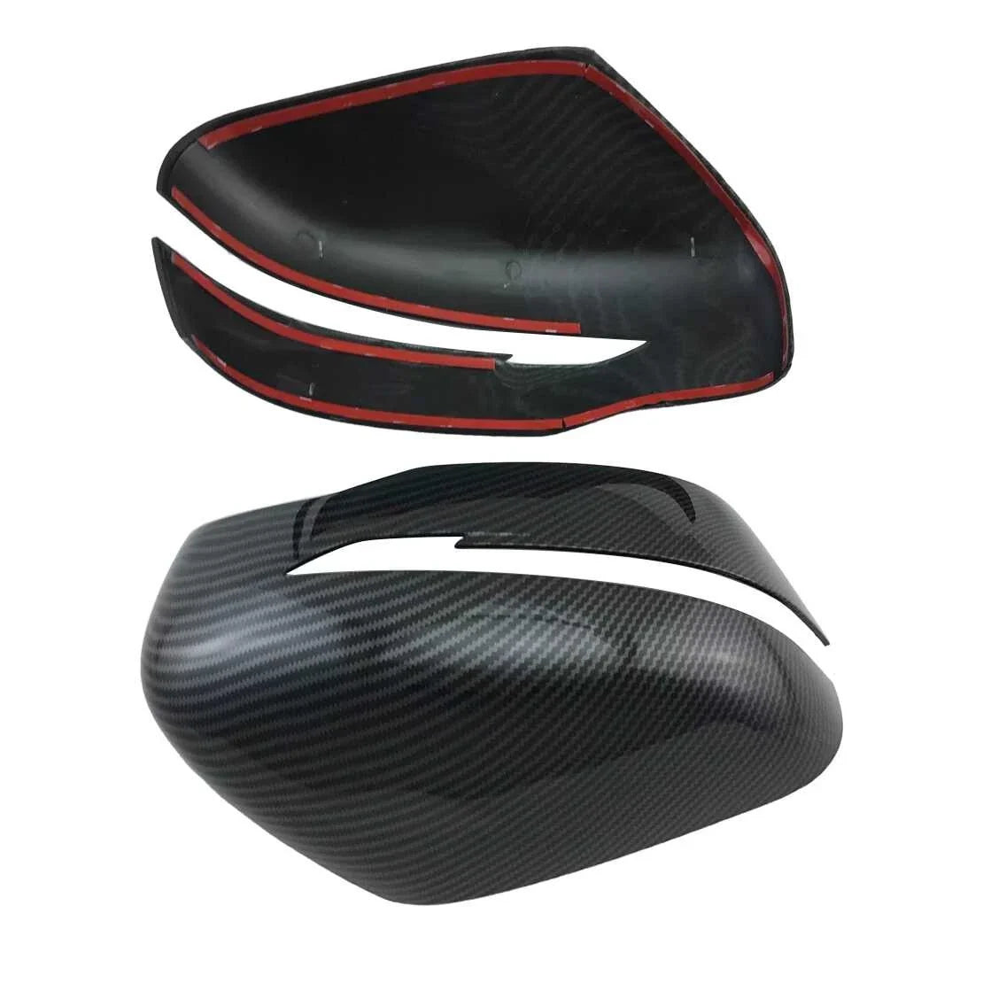 2 x Rear View Mirror Covers for Nissan Navara NP300 D23 (2014-2020)