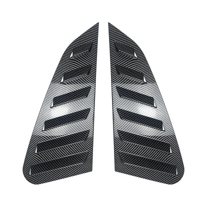 Rear Window Shutter Louvers Cover Trim for Subaru Impreza WRX STI (2011–2014)