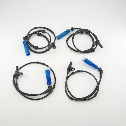 4 x Front Rear Left & Right ABS Wheel Speed Sensors for BMW X3 (2004–2010)